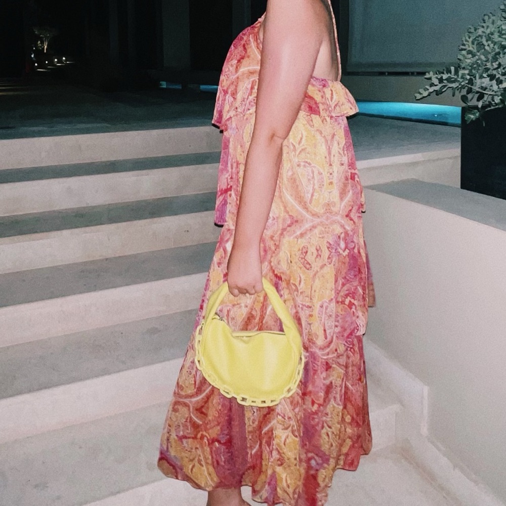 Zara Paisley Tiered Dress